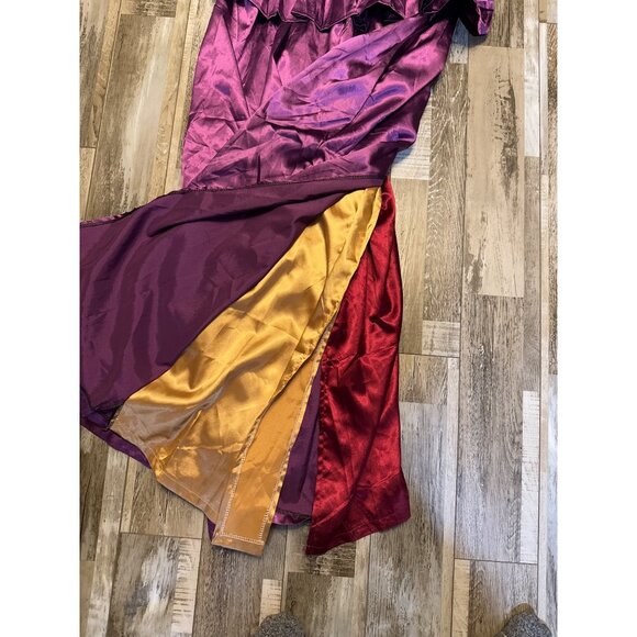 Hocus-Pocus Inspired Womens Costume Dress XL With Lace-Up Front & Puffed Sleeves - Picture 6 of 6